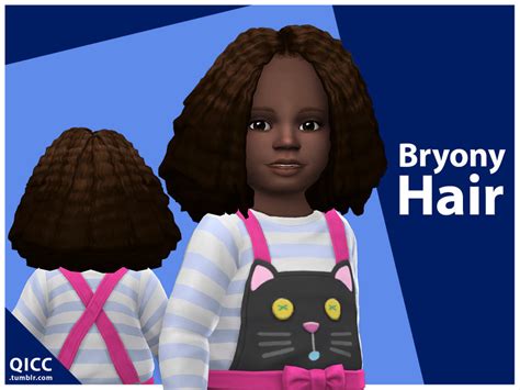 Bryony Hair Toddler by qicc at TSR » Sims 4 Updates