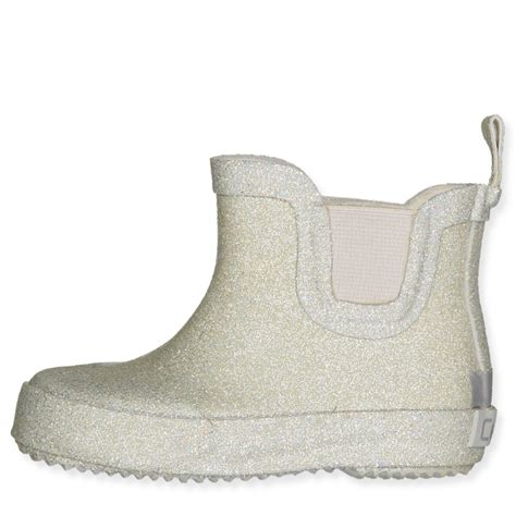 CeLaVi - Silver glitter wellies - Silver - Cream