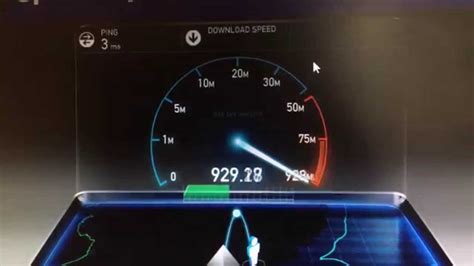 Hyperoptic 1Gbps Internet Speed Test - YouTube