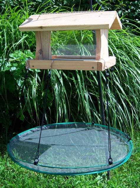 Songbird Essentials 24" Seed Hoop for Bird Feeder | Platform bird feeder, Backyard birds ...