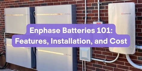 Enphase IQ Batteries: Features, Installation, and Cost | Solar.com