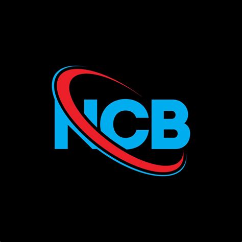 NCB logo. NCB letter. NCB letter logo design. Initials NCB logo linked with circle and uppercase ...