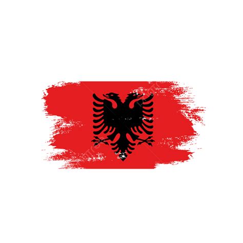 Albania Flag Vector Hd Images, Albania Flag, Albania Flag Png, Albania Flag Vector, Albania ...