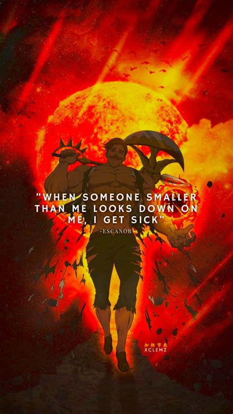 Escanor Collection in 2023 | Anime quotes inspirational, Anime canvas ...