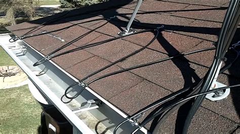 Heated Gutter Cable Installation-Easy Heat Cables - YouTube