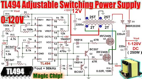 TL494 PWM IC Pinout, Examples, Features, Datasheet And, 43% OFF