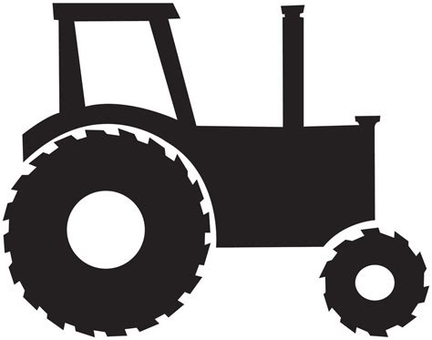 John Deere Tractor Silhouette at GetDrawings | Free download