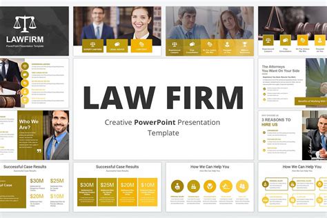 Law Firm PowerPoint Presentation Template