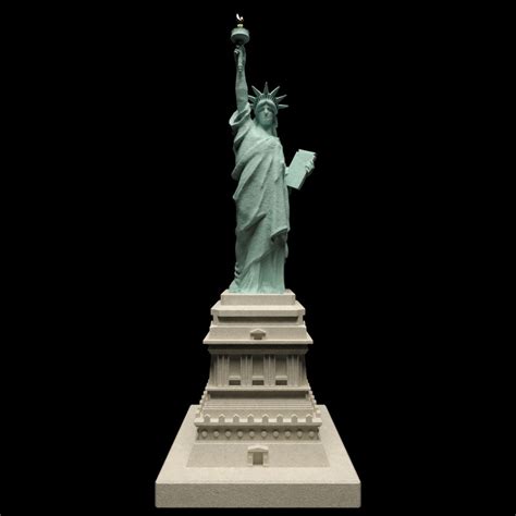 3D statue liberty model - TurboSquid 1232006