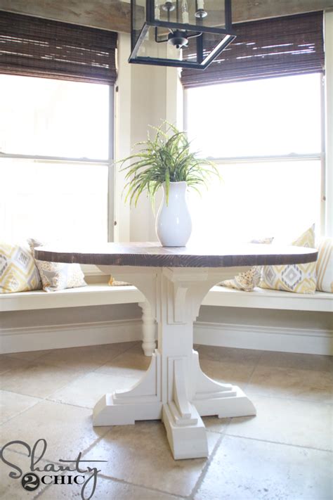 DIY Round Table - Shanty 2 Chic