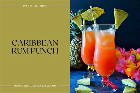 20 Caribbean Rum Cocktails to Transport You to Paradise! | DineWithDrinks