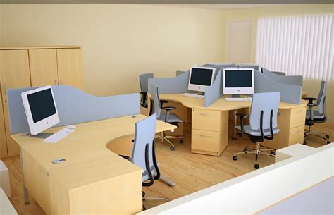 Circular Call Centre Desks For Teams Of Three To Eight Users