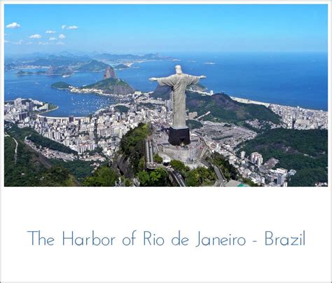 The Harbor of Rio de Janeiro - Brazil | Rio de janeiro brazil, Rio de janeiro, Rio