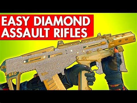 HOW TO GET EASY DIAMOND CAMO ASSAULT RIFLES BLACK OPS 4 - YouTube