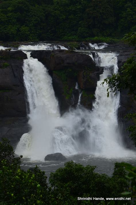 The popular Athirapally waterfalls, Kerala - eNidhi India Travel Blog