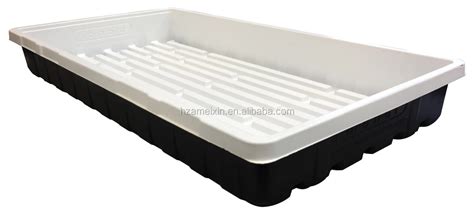 High Quality Large Plastic Plant Trays Hydroponics Growing Hydroponic Sprouting Tray With Good ...