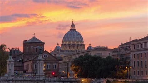 St Peters Basilica Romevatican Dome Sunset Stock Photo 540796024 ...