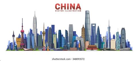 45,480 Colourful China Skyline Images, Stock Photos & Vectors ...