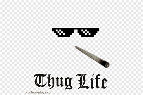 Thug Life logo, T-shirt Thug Life Editing Videomaker Magazine, Thug ...