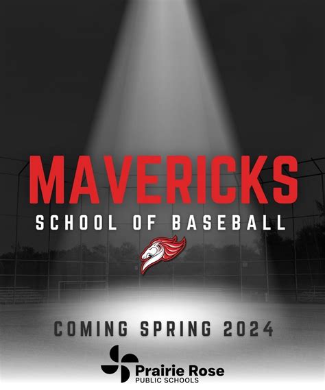 Mavericks School of Baseball at Praire Rose District