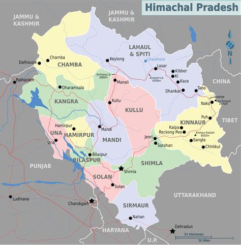 Districts of Himachal Pradesh