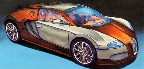 Art Seen Boston: Exotic Car Paintings by Lou O'Keefe