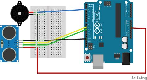 Detecting Obstacles and Warning with Arduino and HC-SR04 Ultrasonic ...