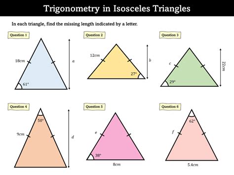 Colorful Isosceles Triangle