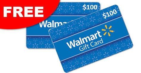 How To Get A Free $100 Walmart Gift Card?