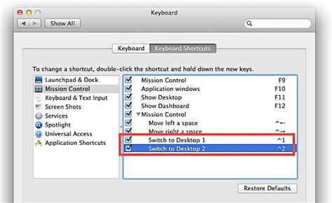 Switch Between Desktop Spaces Faster in Mac OS X with Control Keys