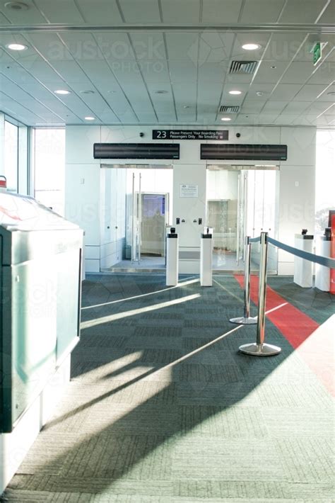 Image of Gate in airport terminal - Austockphoto