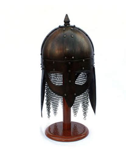 Viking Warrior Helmet LARP Replica Copper Steel Armour Weapon Cosplay Bluetooth helmet with ...