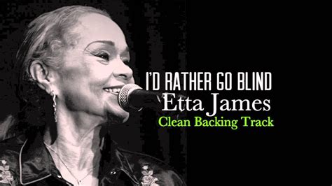 I'd Rather Go Blind - Etta James [Backing Track] [Instrumental Cover by phpdev67] Chords - Chordify