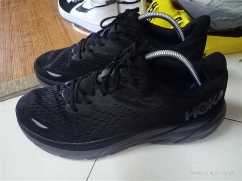 Hoka Clifton 8 Triple Black, Men's Fashion, Footwear, Sneakers on Carousell