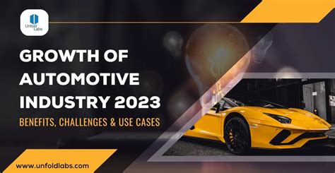 UnfoldLabs | Growth of Automotive Industry 2023 - Benefits, Challenges & Use Cases