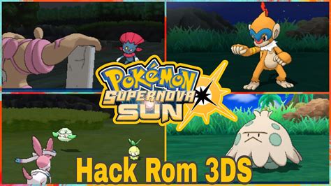 Pokémon Supernova Sun Hack Rom 3DS
