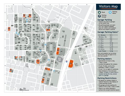 Visitor’s Map | Parking & Transportation