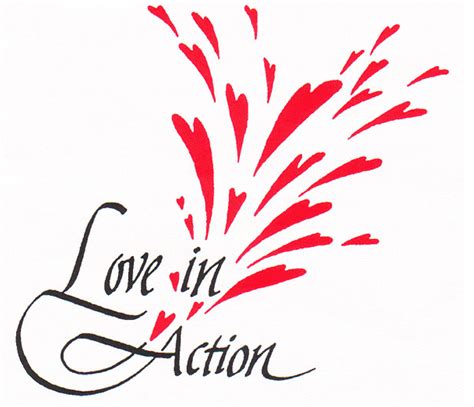 My Blissful Journey: Sunday Message: Love in Action