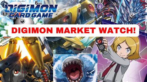 Digimon Market Watch! Prepare for these DECKS! INCREASING PRICES AND ...