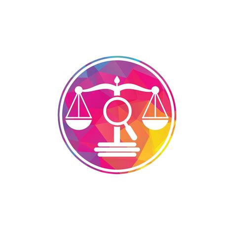 Find Justice logo vector template, Creative Law Firm logo design concepts. loupe law firm logo ...