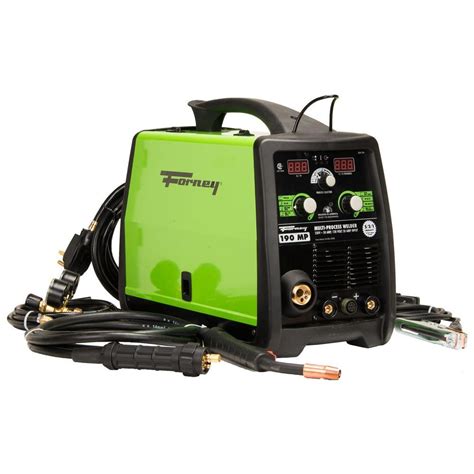 Forney 190-Amp 120/230-Volt MIG/Stick/TIG Multi-Process Welder-324 - The Home Depot