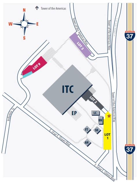 UTSA Commuter Parking Map | Student Portal