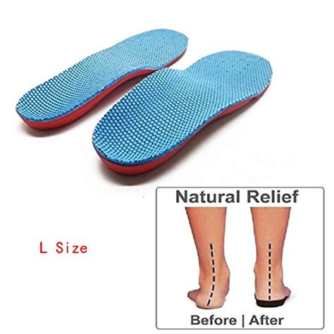 Orthotic Arch Support Flat Foot Flatfoot Correction Foot Pain Relief Shoe Insole for Children ...