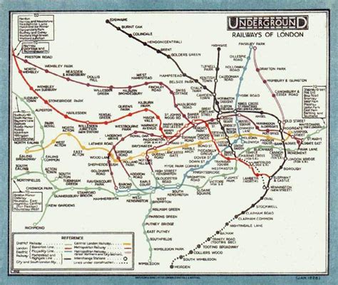 Navigating The Labyrinth: The London Underground Map And Its Enduring Legacy - Map Arkansas and ...