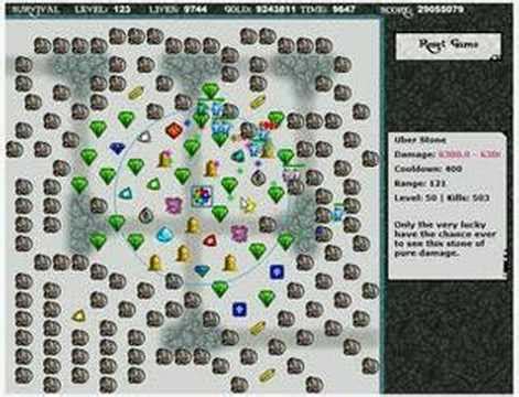 Better Quality Uber Stone Gem Tower Defense - YouTube