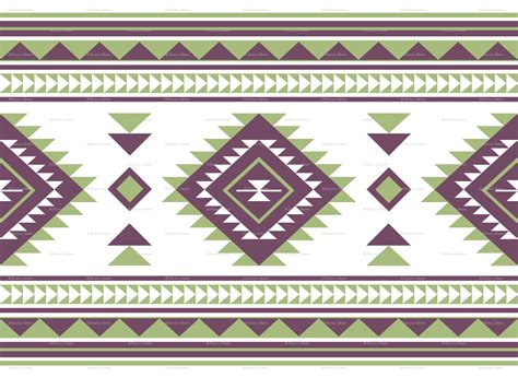 Simple Native American Border Designs