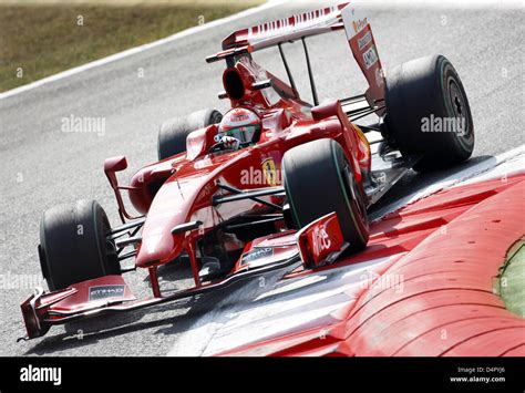 Italian Formula One driver Giancarlo Fisichella of Scuderia Ferrari ...