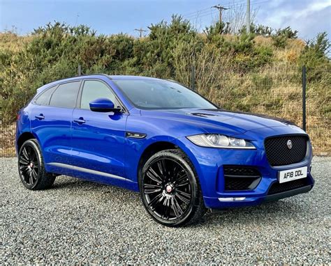 2018 Jaguar F-PACE 2.0 R-SPORT 2.0 Diesel Automatic Blue £26495 - MC ...