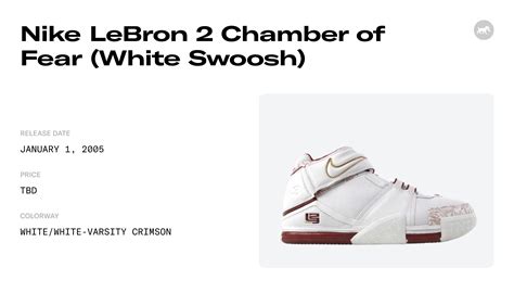 Nike LeBron 2 Chamber of Fear (White Swoosh) - 309378-037