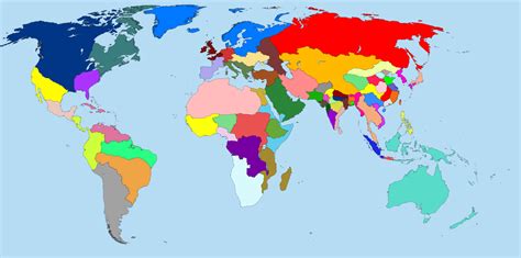 The world split into areas with 100 million people. | Homeschool social studies, Homeschool ...